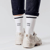 MORE LOVE - LESS HATE Socks